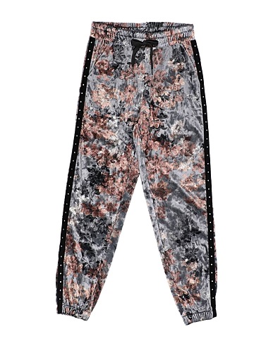 GAIALUNA Casual trouser Grey 95% Polyester, 5% Elastic fibres