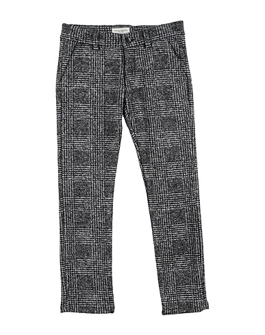 PAOLO PECORA Casual trouser Black 46% Acrylic, 34% Polyester, 20% Virgin Wool
