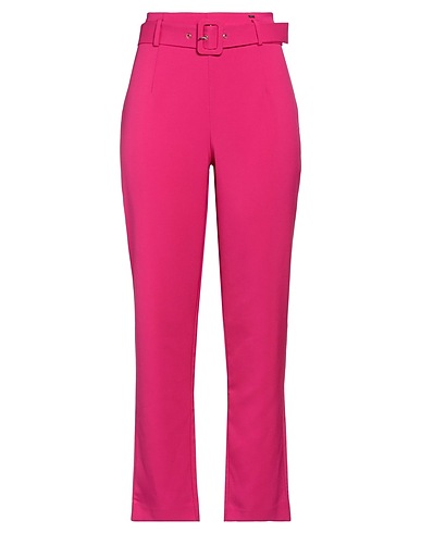 GAUDÌ Casual trouser Fuchsia 94% Polyester, 6% Elastane