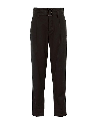 POLO RALPH LAUREN Pantalon TWILL BELTED PANT
 Noir 100% Coton