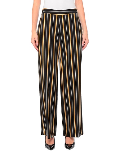 CLIPS MORE Casual trouser Black 90% Polyester, 10% Elastane