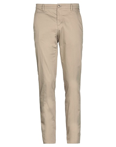 PATRIZIA PEPE Casual trouser Taupe 97% Cotton, 3% Elastane