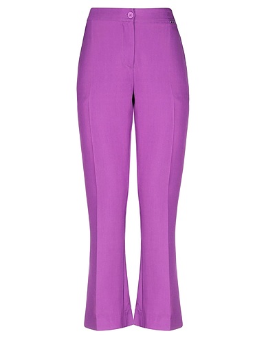 LE COEUR TWINSET Pantalon Mauve 70% Modal, 30% Polyester