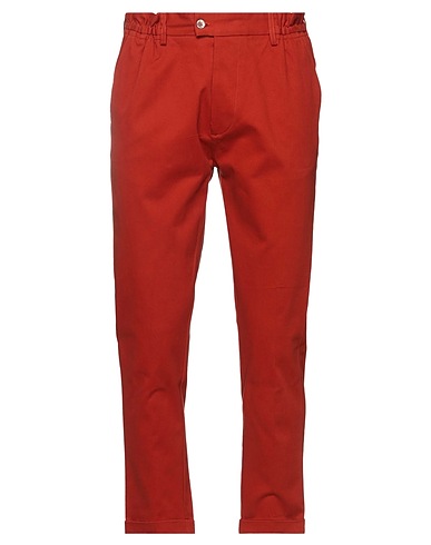 YES LONDON Casual pants Rust 98% Cotton, 2% Elastane