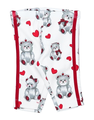 MONNALISA Leggings White 95% Viscose, 5% Elastane