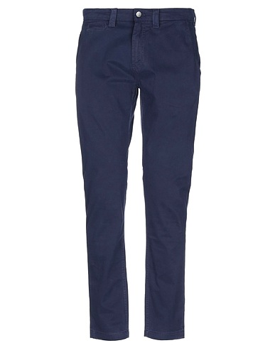 CALVIN KLEIN JEANS Casual trouser Midnight blue 97% Cotton, 3% Elastane