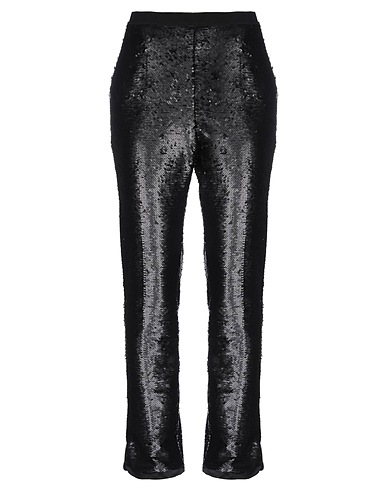 MANILA GRACE Casual trouser Lead 100% Polyester