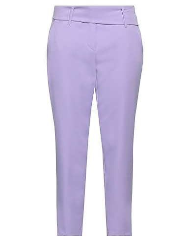 TWENTY EASY by KAOS Casual trouser Lilac 88% Polyester, 12% Elastane