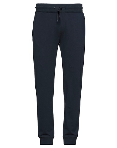 EMPORIO ARMANI Casual trouser Midnight blue 97% Cotton, 3% Elastane