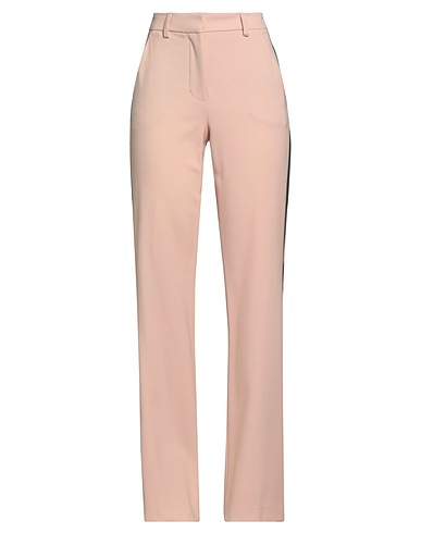 P.A.R.O.S.H. Pantalone Cipria 97% Lana Vergine, 3% Elastan, Acetato, Poliammide