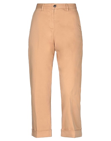WOOLRICH Casual trouser Beige 97% Cotton, 3% Elastane