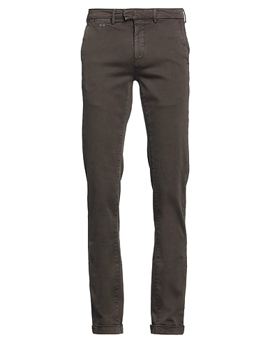 TRAMAROSSA Jeans Dunkelbraun 87% Baumwolle, 9% Polyester, 4% Elastan