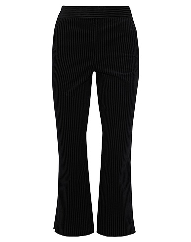 FRAME Pantalone Nero 98% Cotone, 2% Elastan