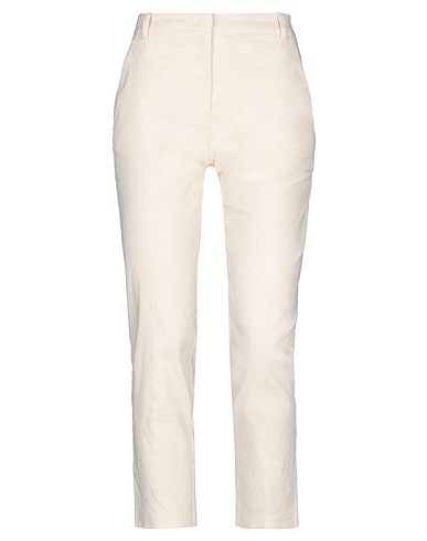 PINKO Casual trouser Ivory 59% Linen, 38% Viscose, 3% Elastane