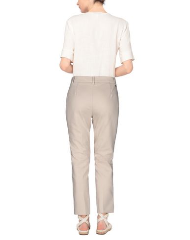 Blue Les Copains Pants In Beige