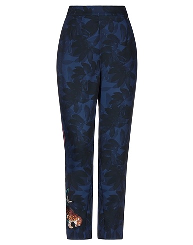 TED BAKER Casual trouser Midnight blue 100% Polyester