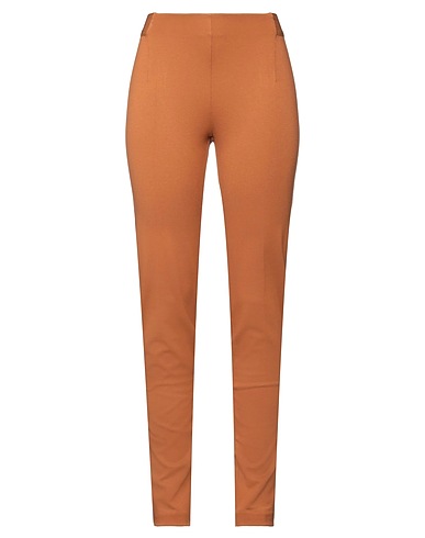 ANNA SERAVALLI Casual pants Camel 68% Viscose, 27% Polyamide, 5% Elastane
