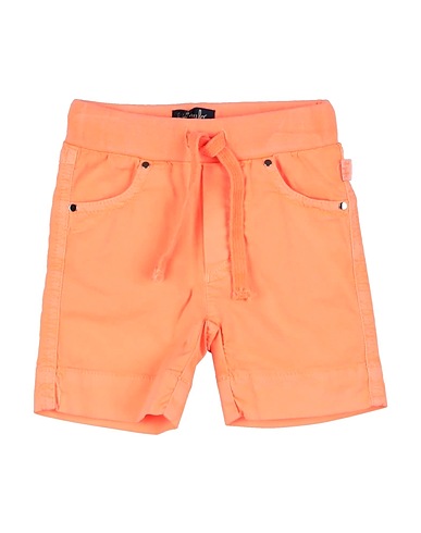IL GUFO Shorts & Bermuda Orange 97% Cotton, 3% Elastane