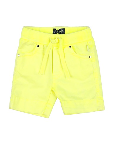 IL GUFO Shorts & Bermuda Giallo 97% Cotone, 3% Elastan
