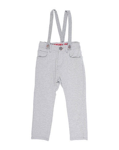 MANUEL RITZ Casual pants Light grey 60% Viscose, 35% Polyamide, 5% Elastic fibres