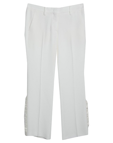 N°21 Casual pants White 50% Acetate, 50% Viscose
