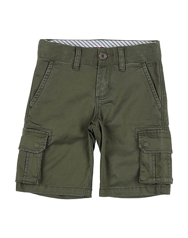 SUN 68 Shorts & Bermuda Military green 97% Cotton, 3% Elastane
