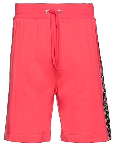 CUSTO BARCELONA Shorts & Bermuda Coral 100% Cotton, Elastane