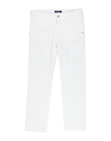 ENTRE AMIS GARÇON Casual pants White 97% Cotton, 3% Elastane