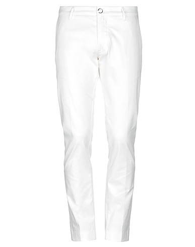 JACOB COHЁN Pantalone Bianco 97% Cotone, 3% Elastan