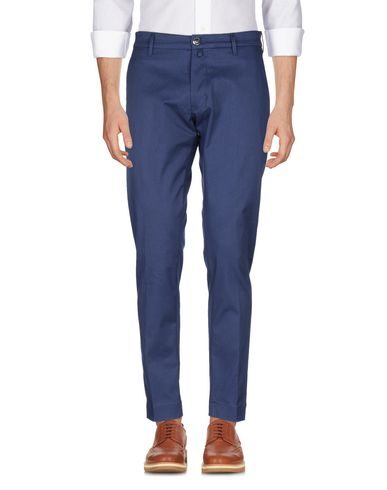 Shop Jacob Cohёn Man Pants Midnight Blue Size 28 Cotton, Elastane
