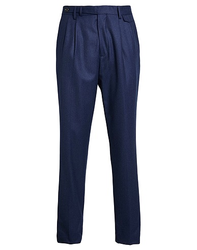 BRUNELLO CUCINELLI Hosen Marineblau 100% Schurwolle