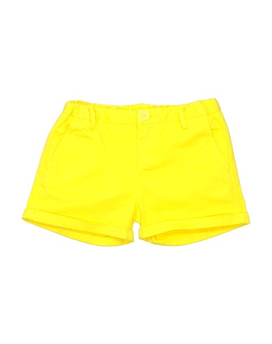 SUN 68 Shorts & Bermuda Yellow 97% Cotton, 3% Elastane