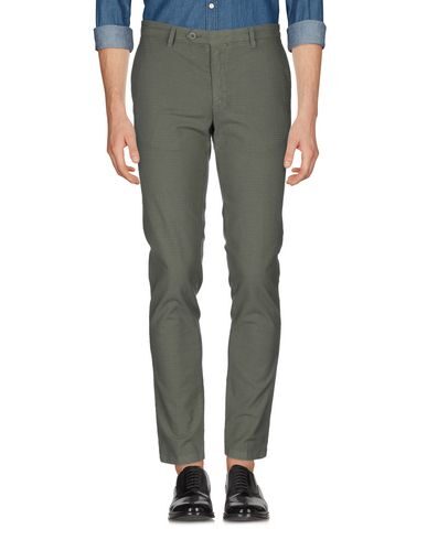 Shop Liu •jo Man Man Pants Military Green Size 42 Cotton, Elastane