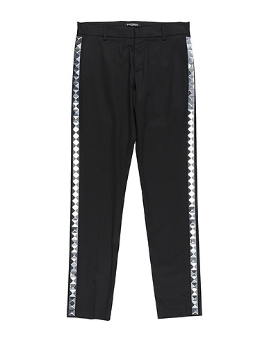 BALMAIN Casual trouser Black 96% Cotton, 4% Elastane