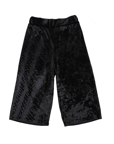 VICOLO Casual trouser Black 93% Polyester, 7% Elastane