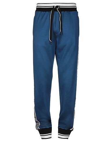 DOLCE&GABBANA Casual trouser Blue 62% Viscose, 38% Cotton, Elastane