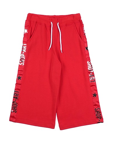 SHOPART Casual trouser Red 100% Cotton