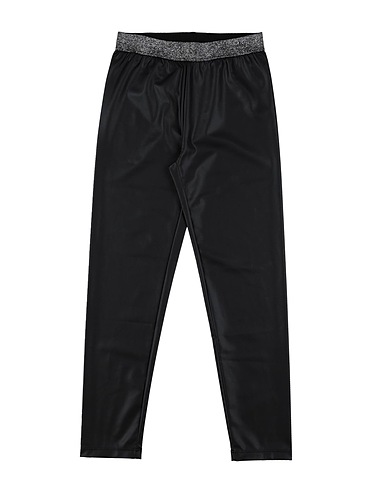 PINKO UP Leggings Black 93% Polyester, 7% Elastane