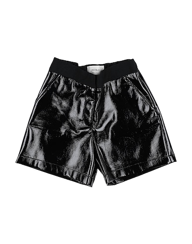 VICOLO Shorts & Bermuda Nero 50% Poliuretano, 50% Poliestere