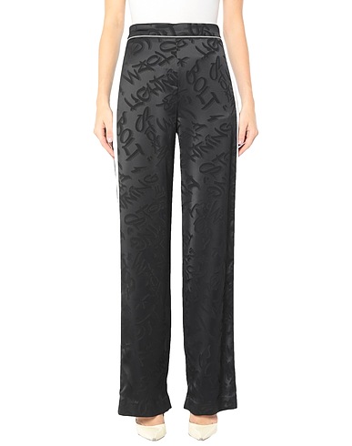 NEIL BARRETT Casual pants Black 97% Viscose, 3% Elastane