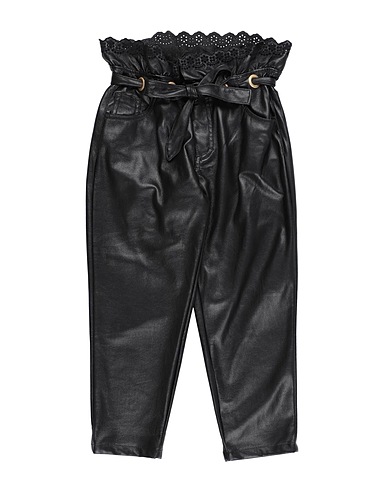 PHILOSOPHY di LORENZO SERAFINI Casual trouser Black 45% Polyurethane, 33% Viscose, 17% Polyester, 5% Other Fibres