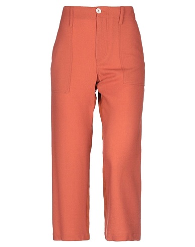 JEJIA Casual trouser Brick red 100% Wool, Cotton