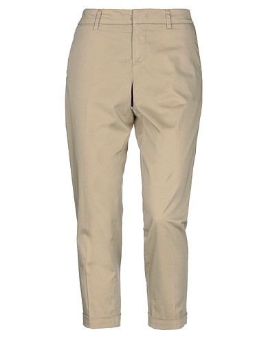 FAY Casual trouser Beige 98% Cotton, 2% Elastane