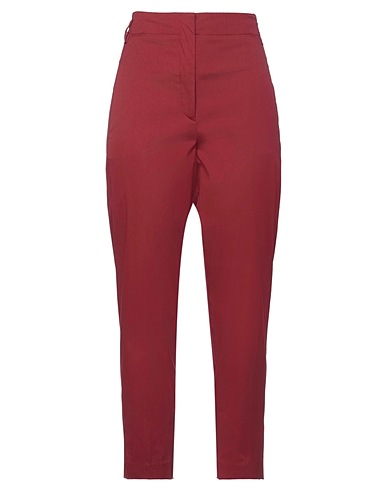 ANTONELLI Casual pants Burgundy 80% Cotton, 16% Polyamide, 4% Elastane