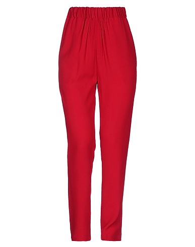 MARNI Casual trouser Red 58% Viscose, 42% Acetate