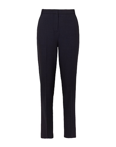 VICTORIA, VICTORIA BECKHAM Casual pants Midnight blue 63% Virgin Wool, 34% Polyamide, 3% Polyester