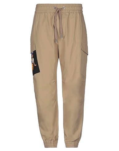 DOLCE&GABBANA Casual trouser Camel 100% Cotton