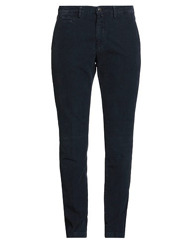 BRIGLIA 1949 Casual trouser Navy blue 98% Cotton, 2% Elastane