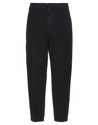 ..,BEAUCOUP Casual trouser Black 97% Cotton, 3% Elastane