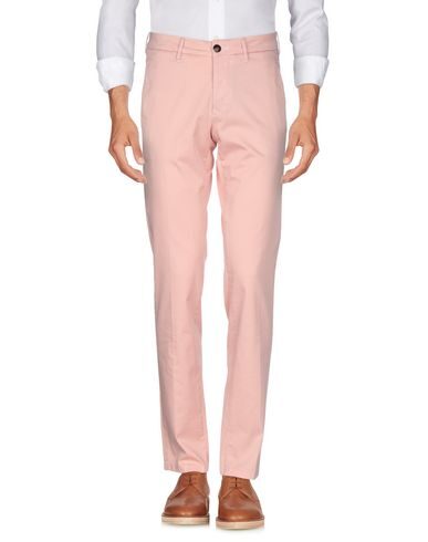 Shop Michael Coal Man Pants Pink Size 35 Cotton, Elastane